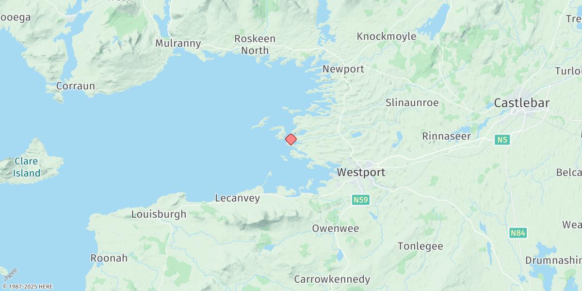 Map of Inishgort