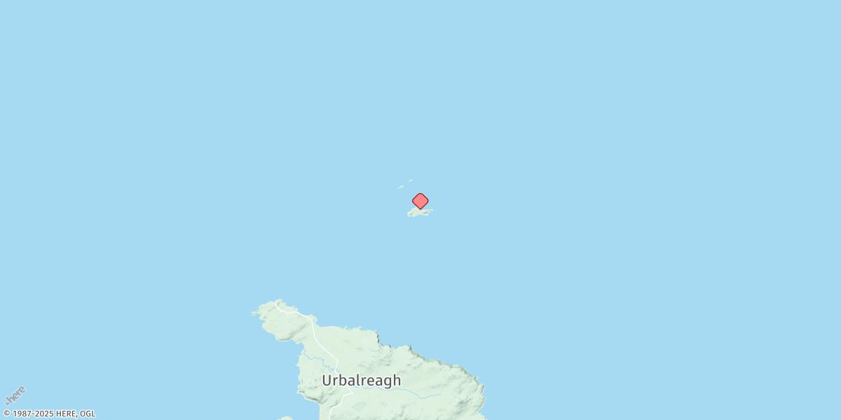 Map of Inishtrahull