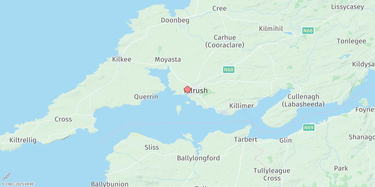 Map of Kilrush