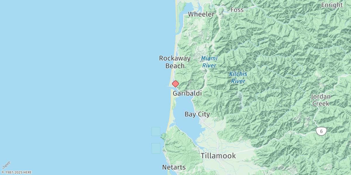 Map of Barview