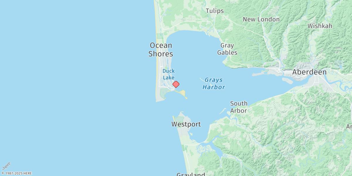 Map of Point Brown