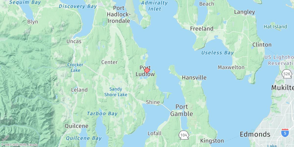 Map of Port Ludlow