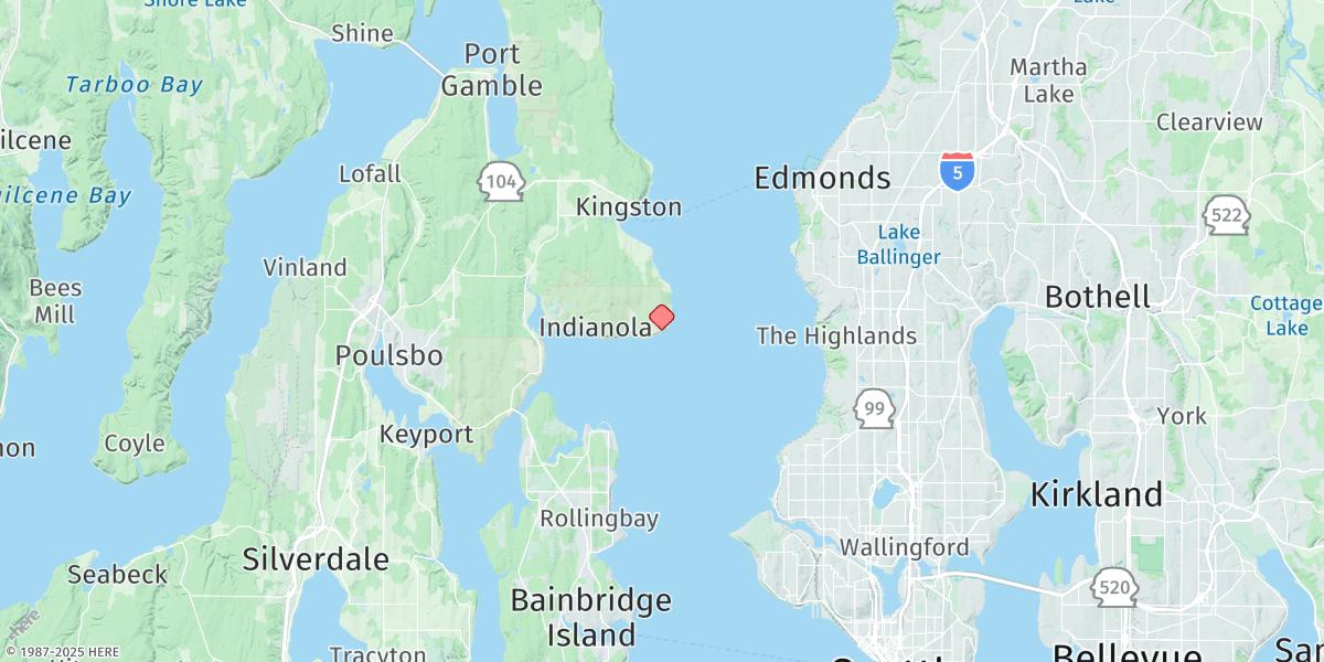 Map of Port Jefferson