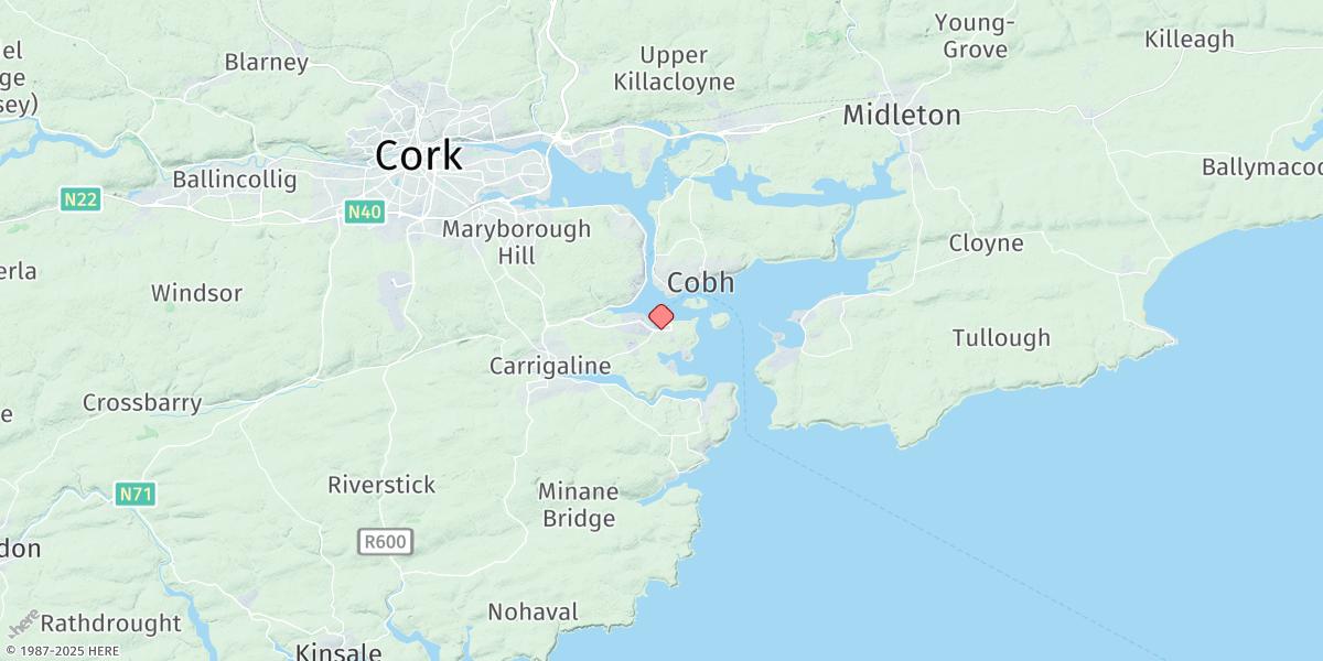 Map of Ringaskiddy