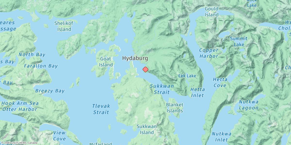 Map of Saltery Point