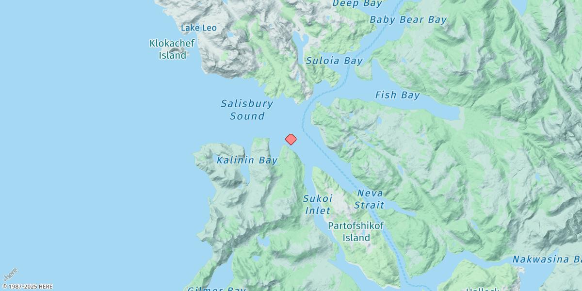 Map of Scraggy Point