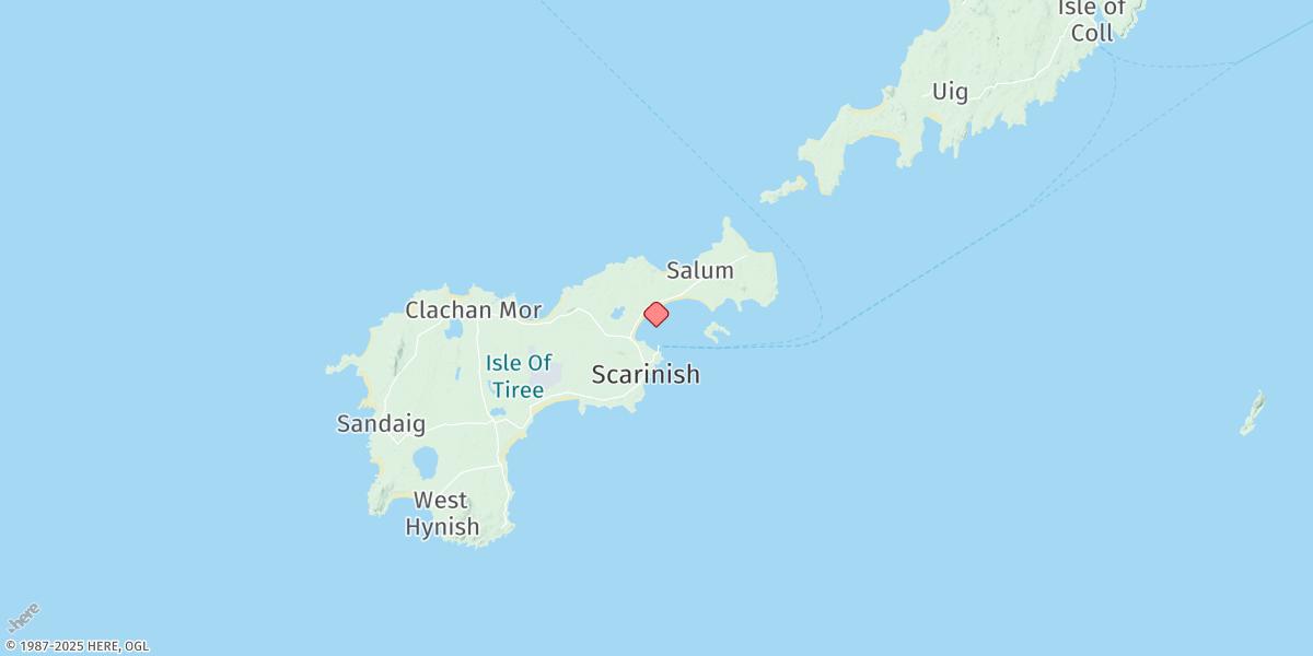 Map of Gott Bay