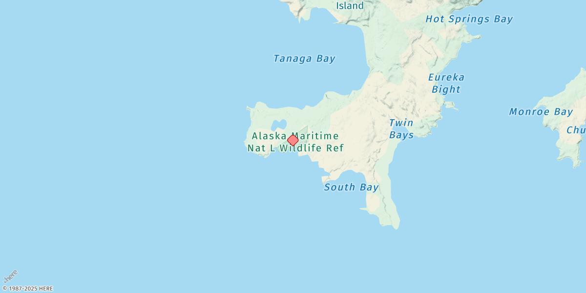 Map of Lash Bay
