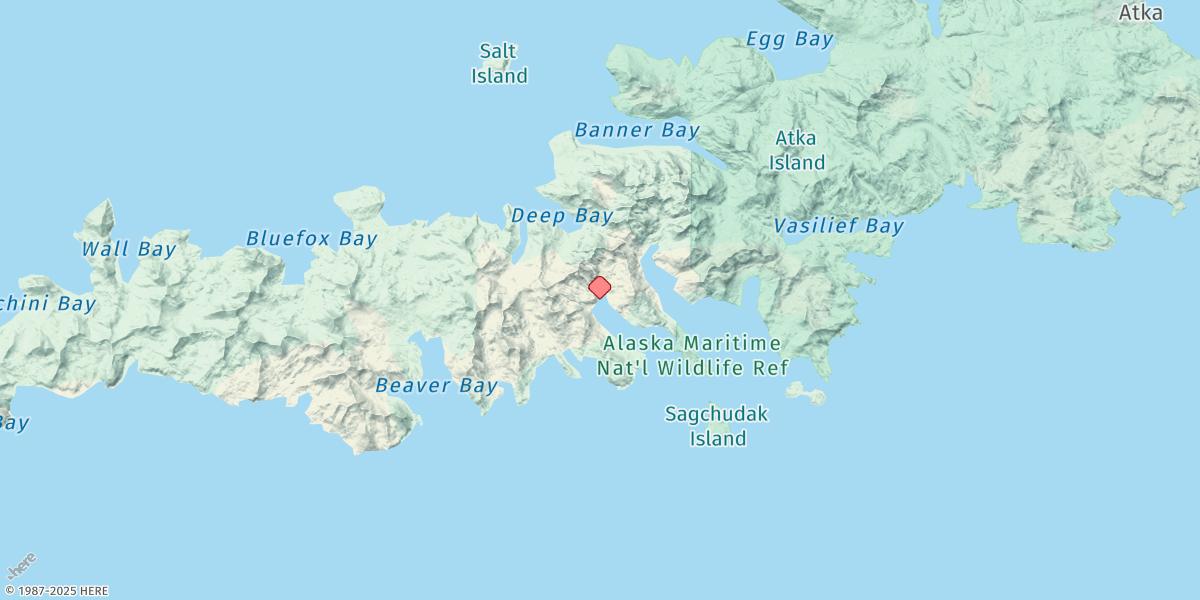Map of Explorer Bay