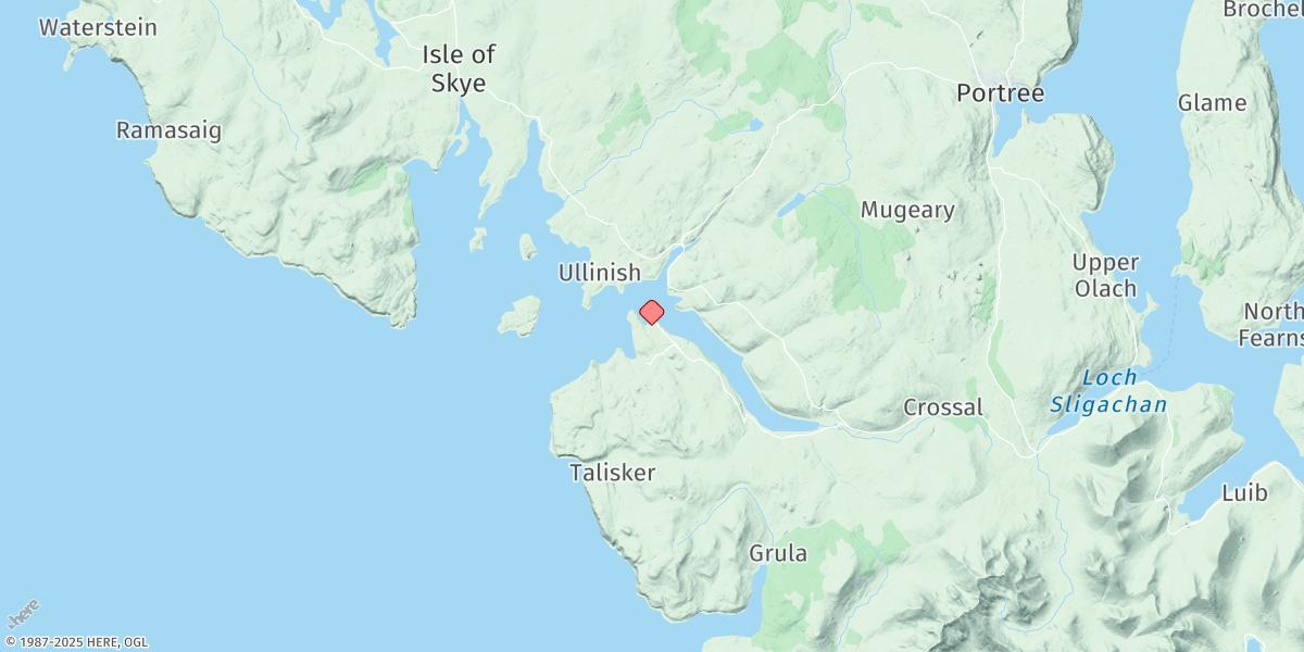 Map of Loch Harport