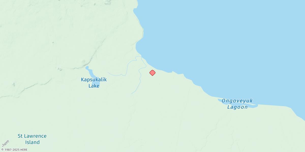 Map of Fossil River Entrance