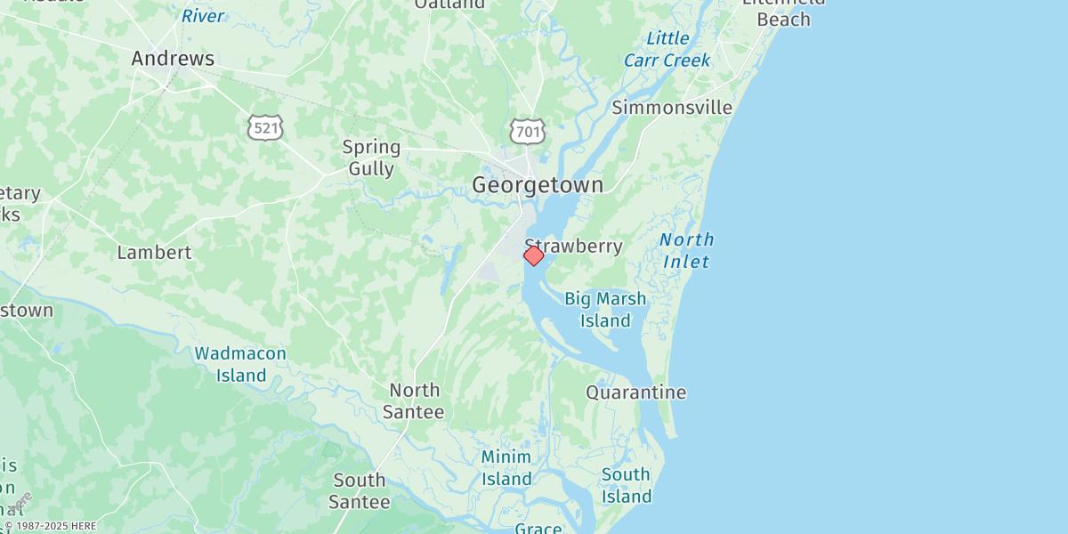 Map of Frazier Point