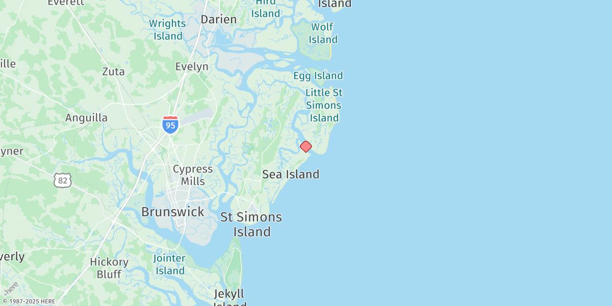 Map of Hampton River Entrance