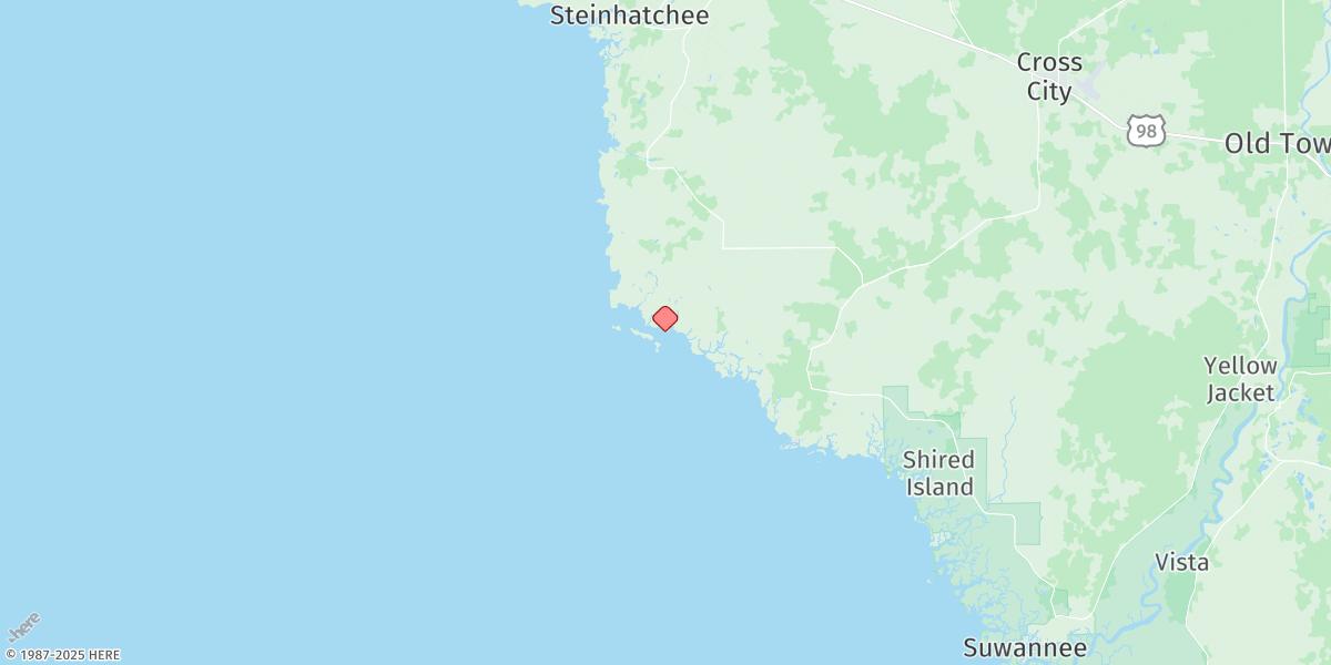 Map of Pepperfish Keys