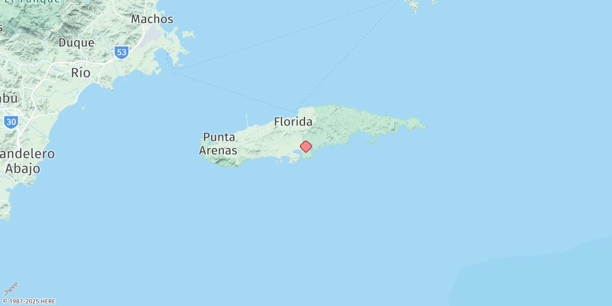Map of Puerto Ferro, Isla De Vieques