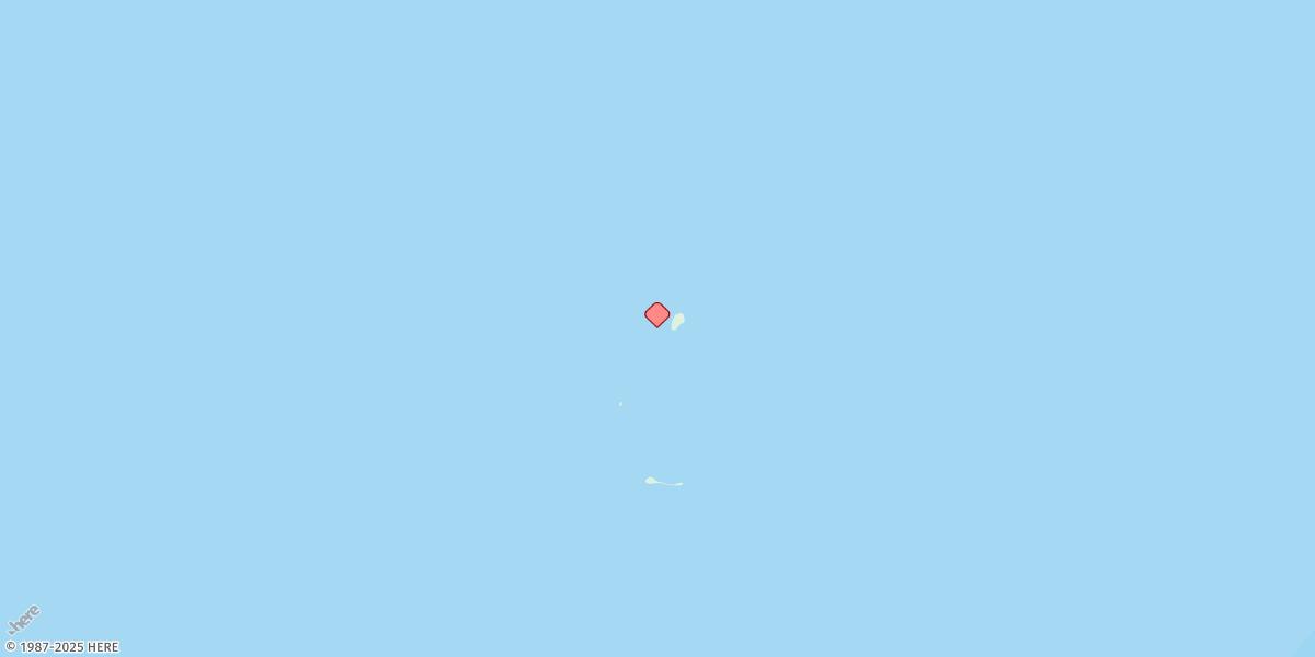 Map of Pulap Atoll