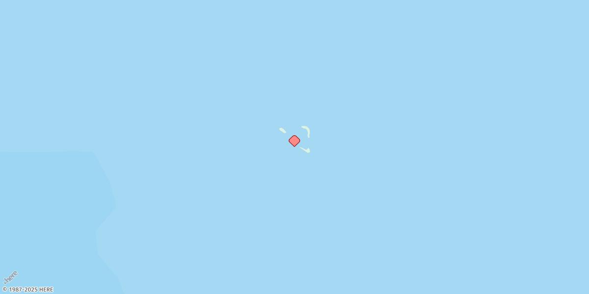 Map of Namoluk Atoll