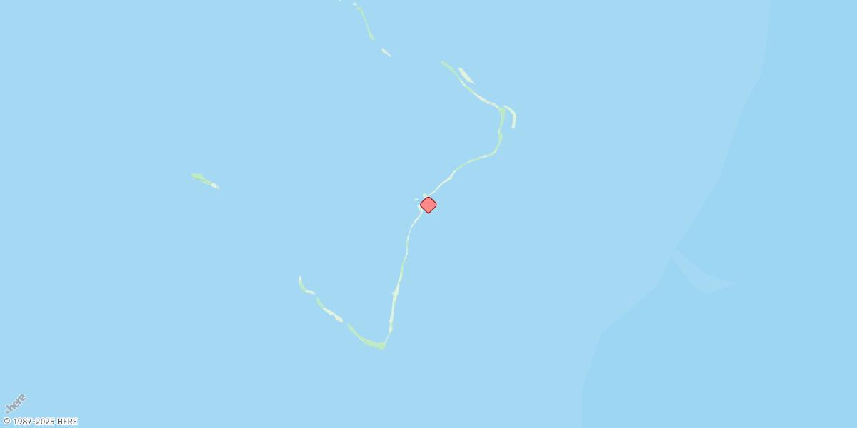 Map of Jaluit Atoll (Se Pass)