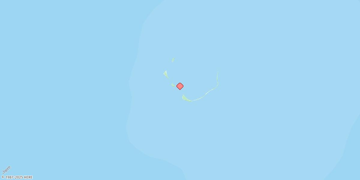 Map of Ebon (Boston) Atoll