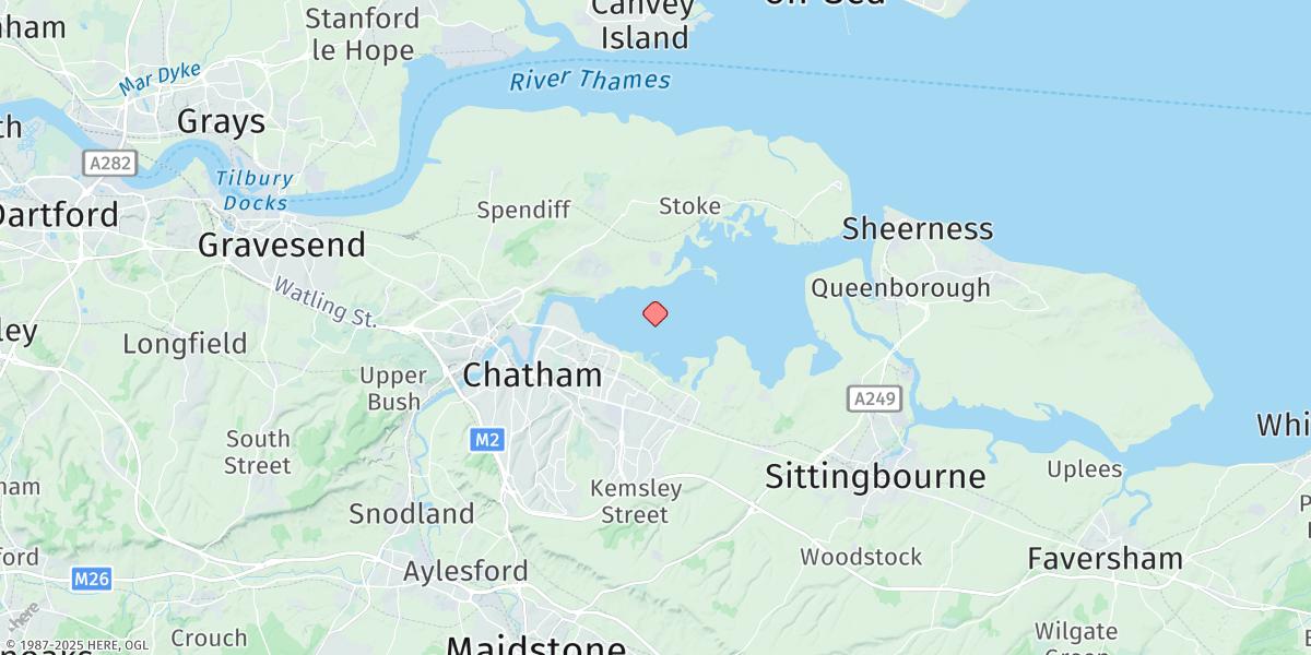 Map of Darnett Ness