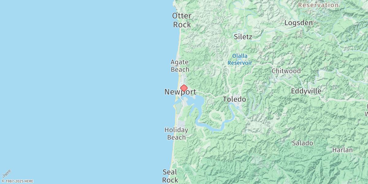 Map of Newport