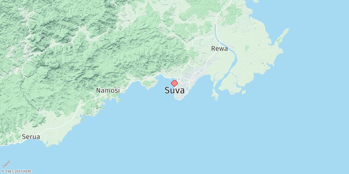 Map of Suva