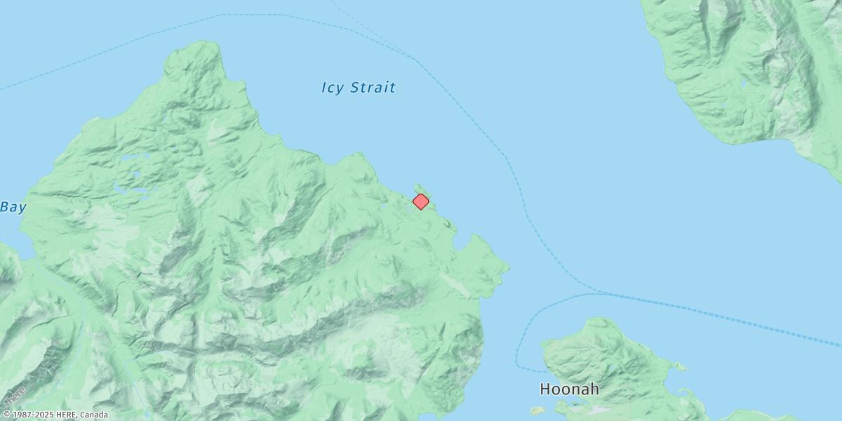 Map of Flynn Cove