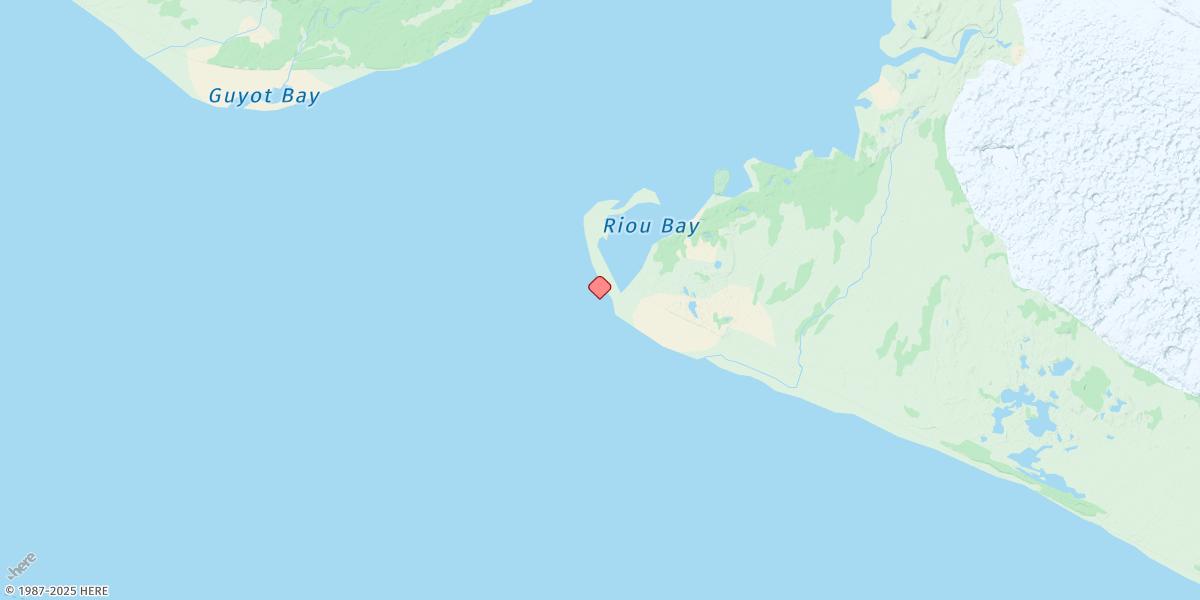 Map of Icy Bay