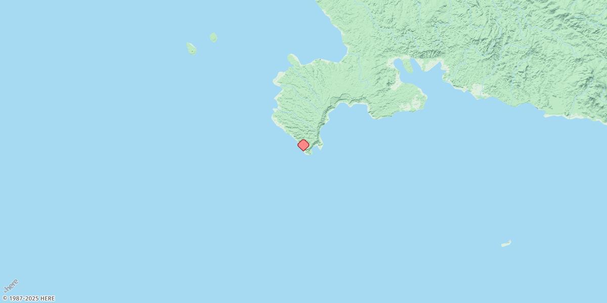 Map of Point Stone Island