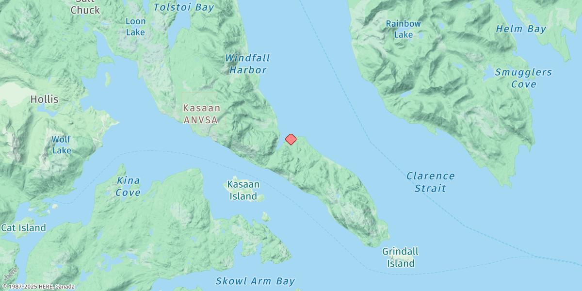 Map of Hadley, Lyman Anchorage