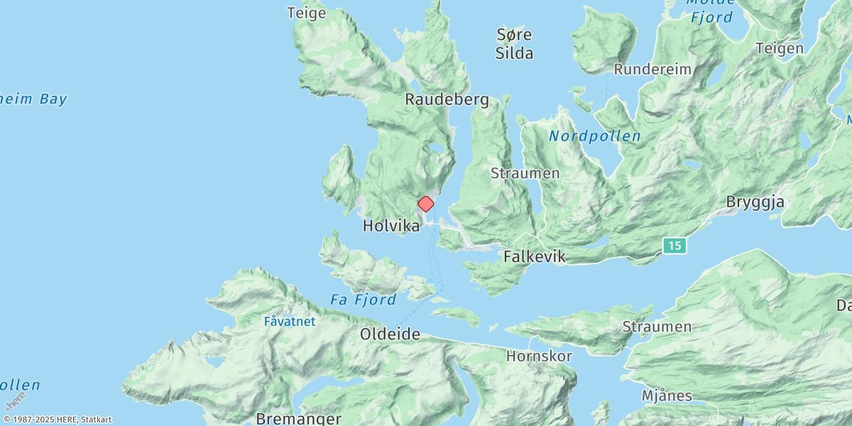 Map of Måløy