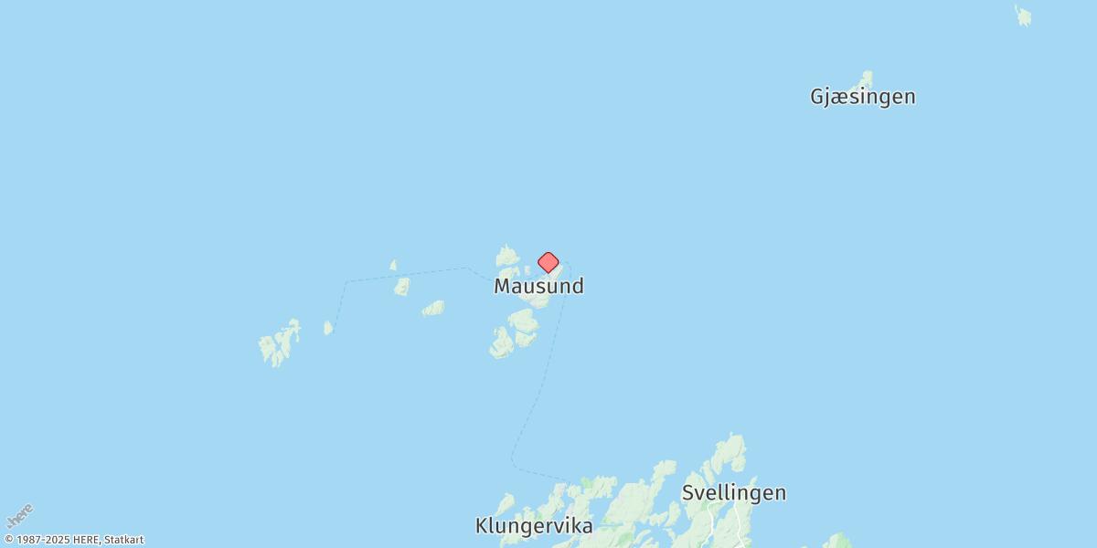 Map of Mausund