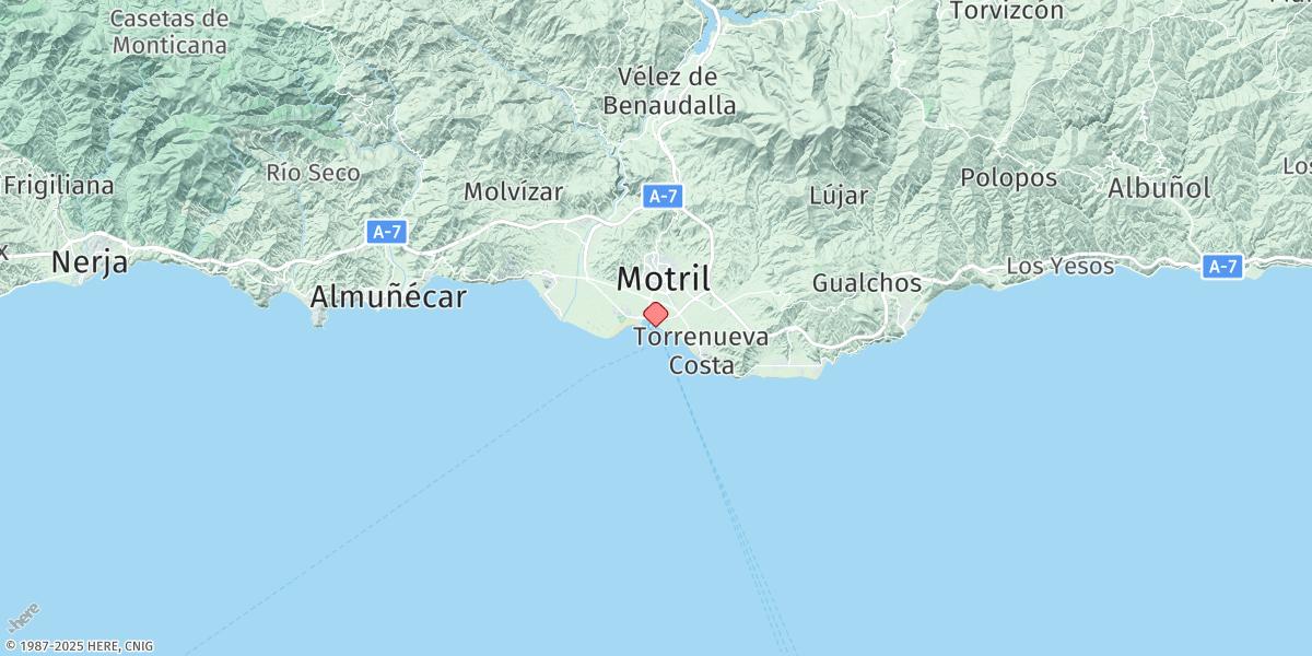 Map of Motril
