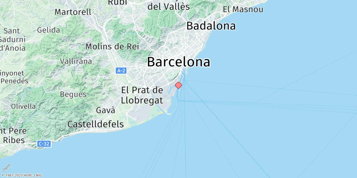 Map of Barcelona