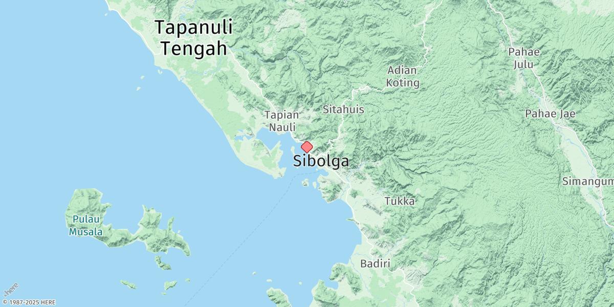Map of Sibolga-b
