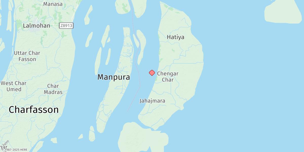 Map of Charchanga