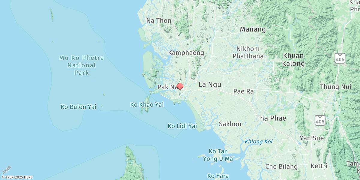 Map of Langkawi