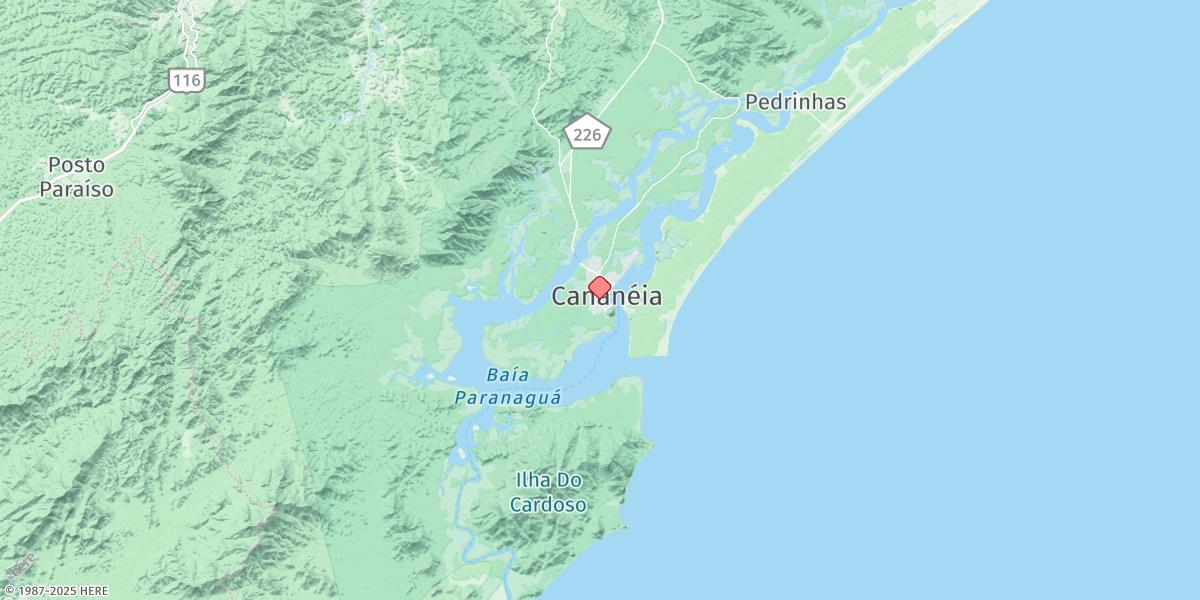 Map of Cananeia-b