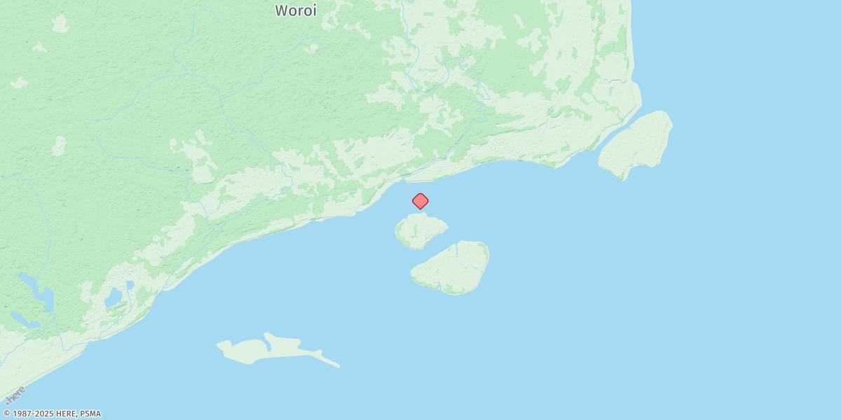 Map of Daru