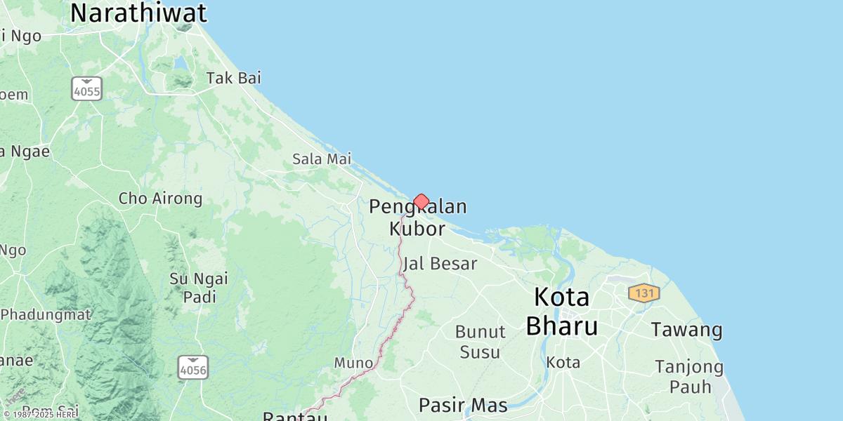 Map of Geting