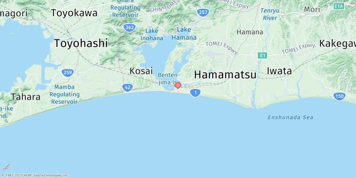 Map of Maisaka