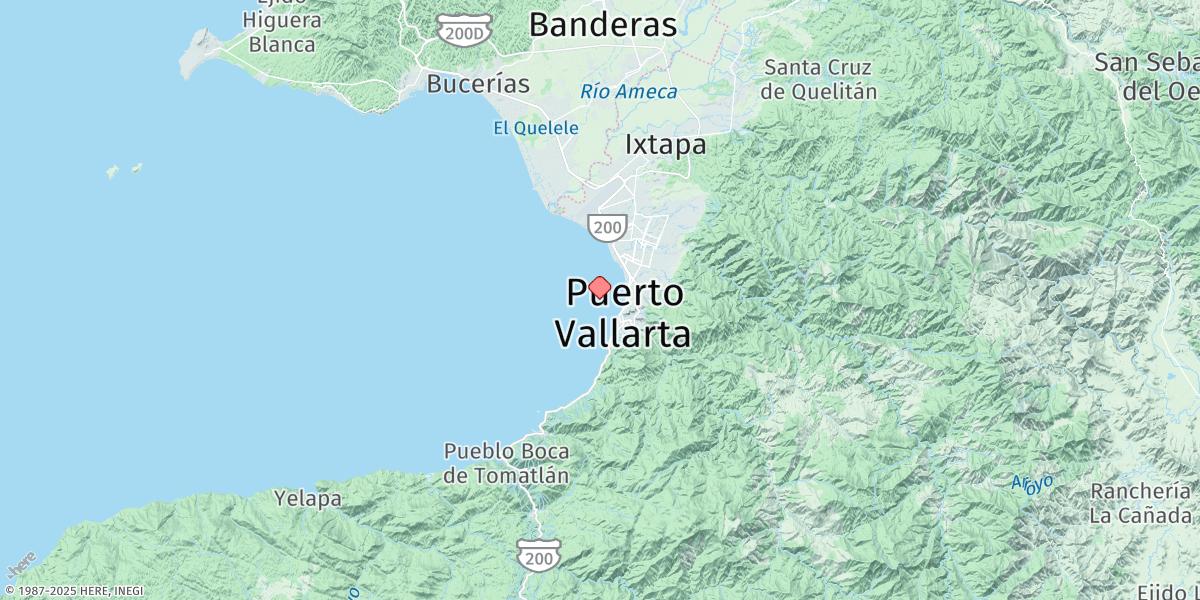 Map of Puerto Vallarta