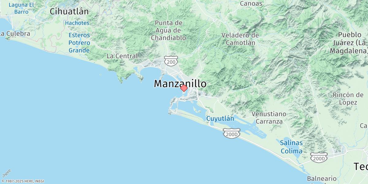 Map of Manzanillo-b