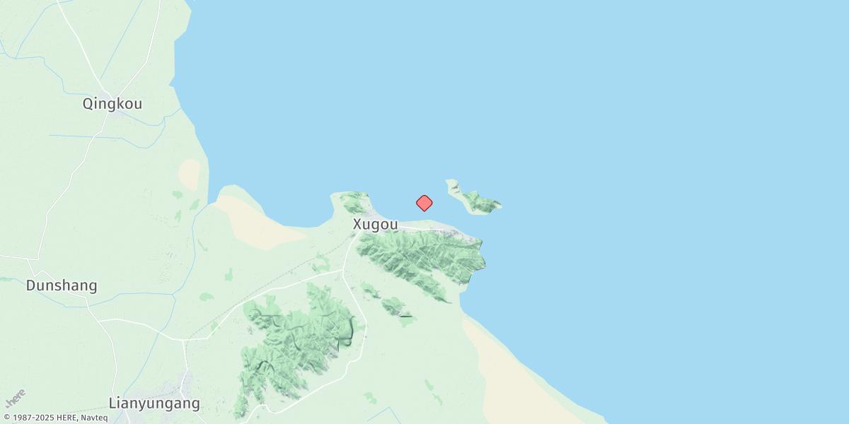 Map of Lianyungang