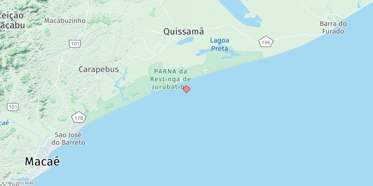 Map of Macae