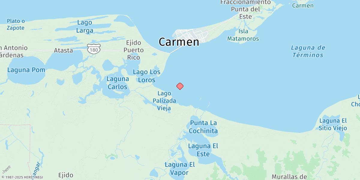 Map of C.carmen