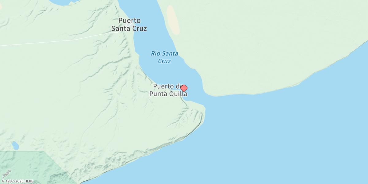 Map of Punta Quilla
