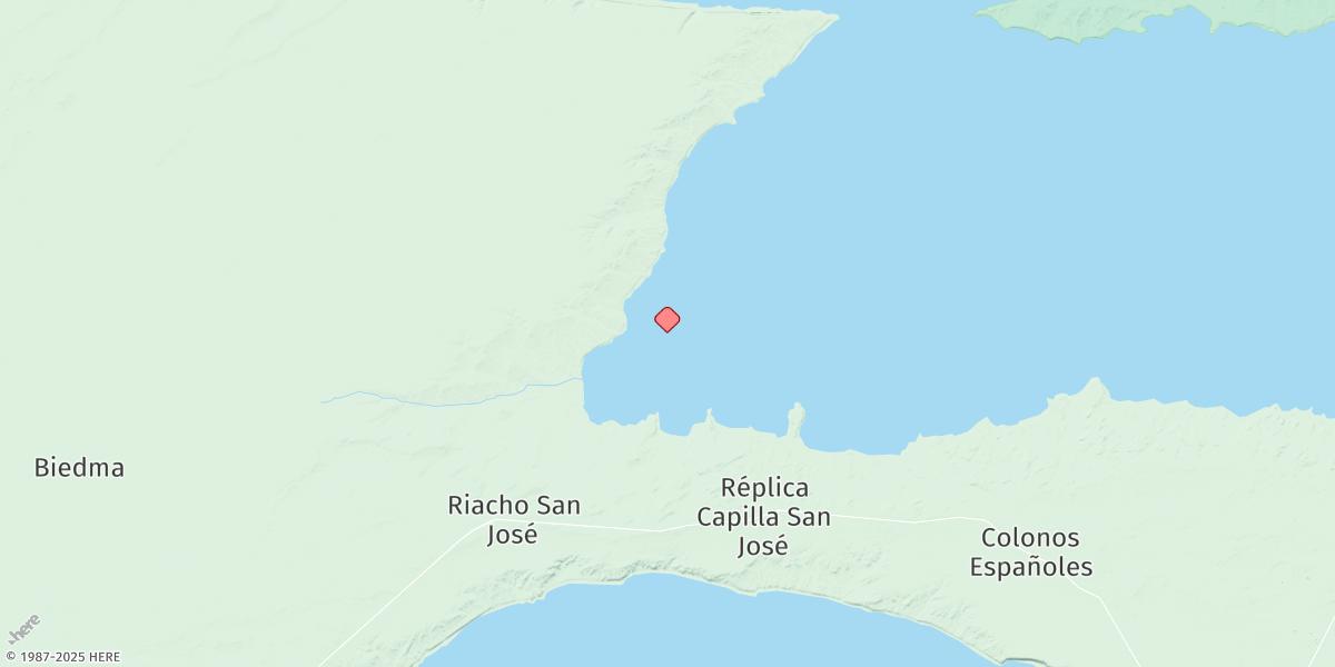 Map of La Argentina