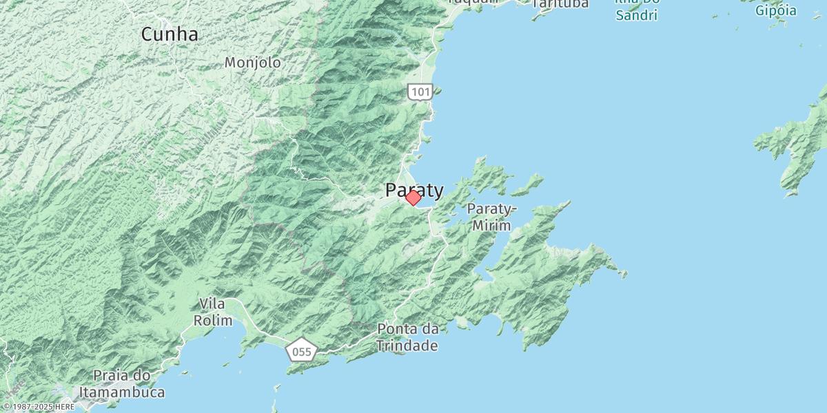 Map of Parati