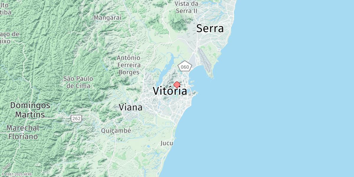 Map of Vitoria